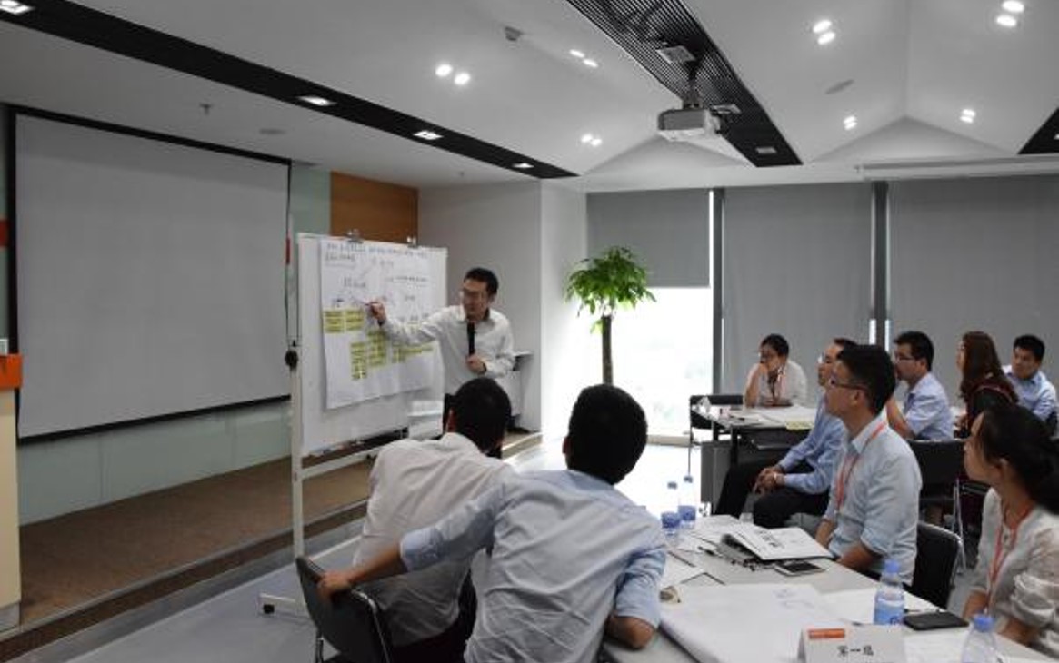 刘晨思维讲师授课案例
